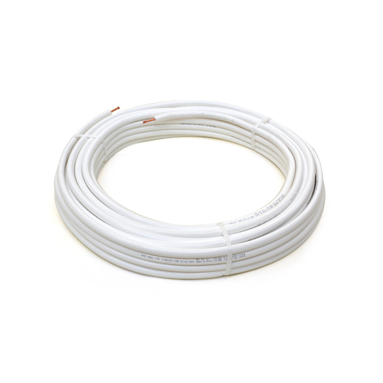 Труба медная 1/4" в теплоизоляции ZETAESSE Cupex Gel IGQ (мягкая, 25.000х0,80мм) 6,35мм