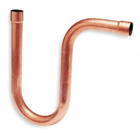 Сифон медный JINTIAN P-Trap CxC 1 1/8"; JT9698_009