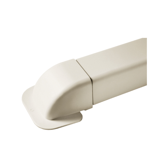 Законцовка короба увеличенная ARTIPLASTIC (110х75мм); 1209CM-W коробка 4шт