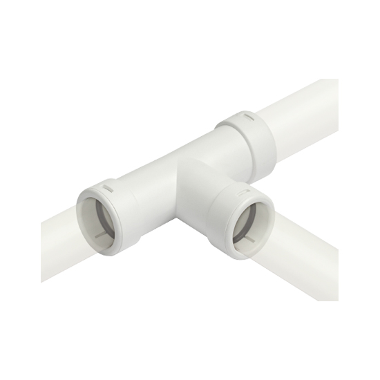 Тройник для жесткой дренажной трубки ARTIPLASTIC with O-ring (32мм); 3215DOR (20шт/кор)