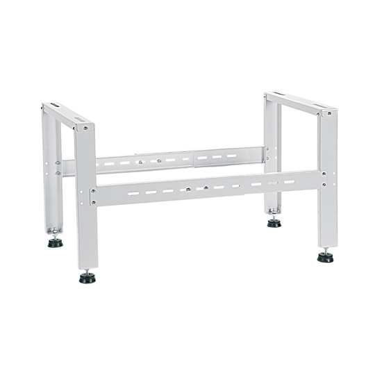 Опора монтажная напольная регулируемая KARDESLER METAL (200кг;830х420х400;RAL9002); KM08-GB400-EH-W7