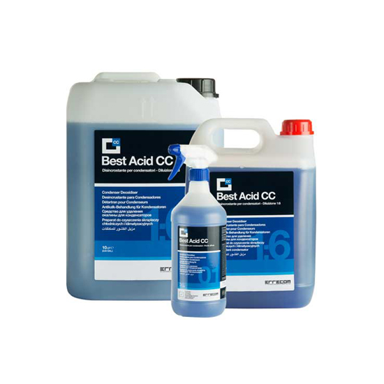 Очист. для конд ERRECOM "Best Acid CC" (Спрей 1000ml; кислотный р-р; карт. коробка); AB1044.K.S1 NEW