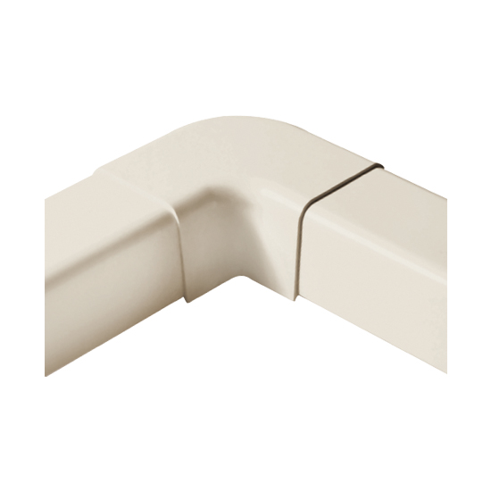 Угол пластиковый плоский 90° ARTIPLASTIC (80х60мм; белый); 0807CP-W коробка 8 шт